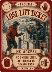 Lose Lift Ticket